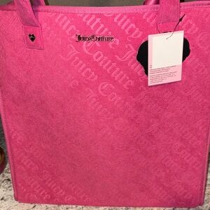 Juicy Couture hot pink swim bag